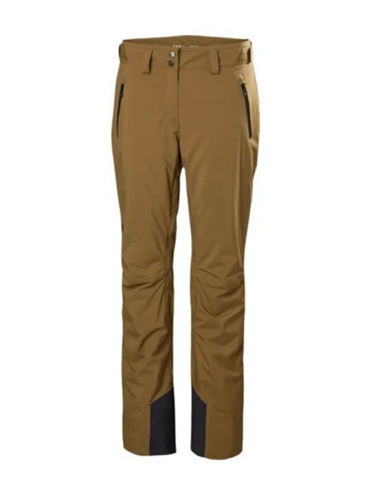 Helly Hansen Legendary Insulated Women's Hiking Long Trousers Brown