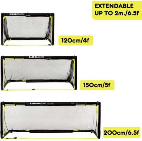 Athlopaidia Football Goal 200x75x75cm 1 Piece