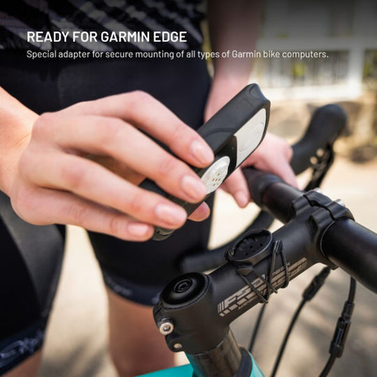 Fixed Bike Holder Dock Garmin 22mm Gramin Edge Computer Mounting Elastic Bands Black Fixdfg-22-bk