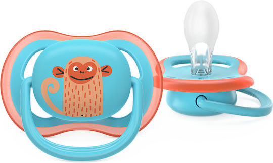 Philips Ultra Air Pacifiers Silicone with Case Yellow for 18+ months 2pcs