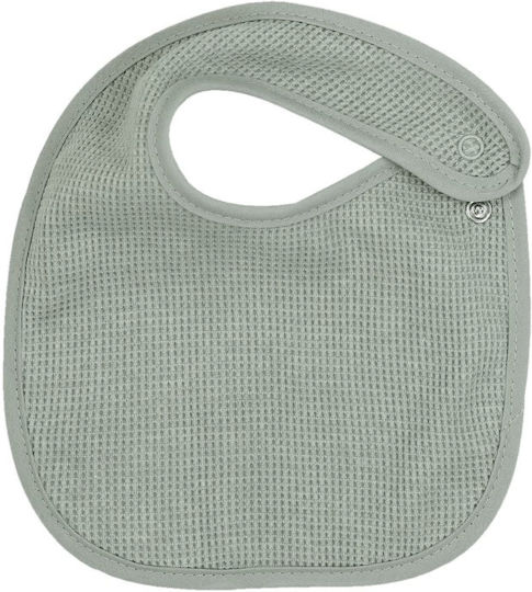 Trois Kilos Sept Bib Fabric with Button Green 6pcs