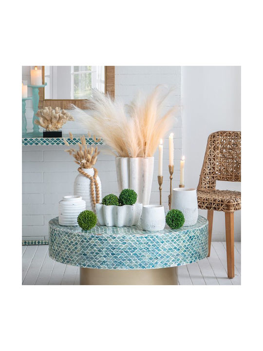 Artekko Decorative Vase White 22.5x18x30cm