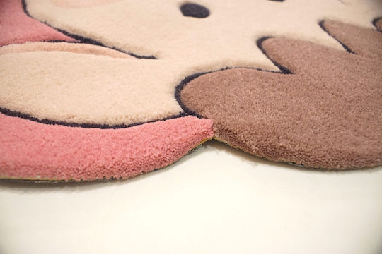 Magic Kinder Teppich Rosa 105x135cm