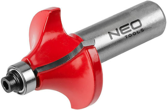 Shaped Router Bit with Bearing Rounding TCT 34.9 x 15.4 mm 12 mm Shank