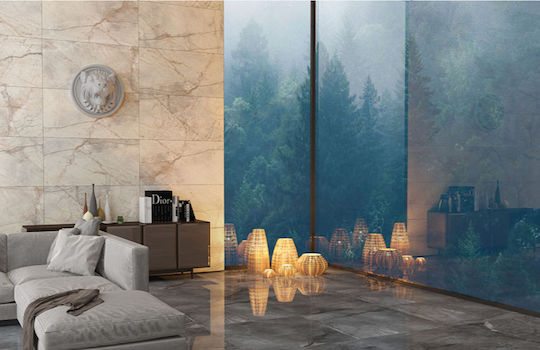 bien seramik Placă Perete Interior Porțelanat Lucios 120x60cm Cream Beige