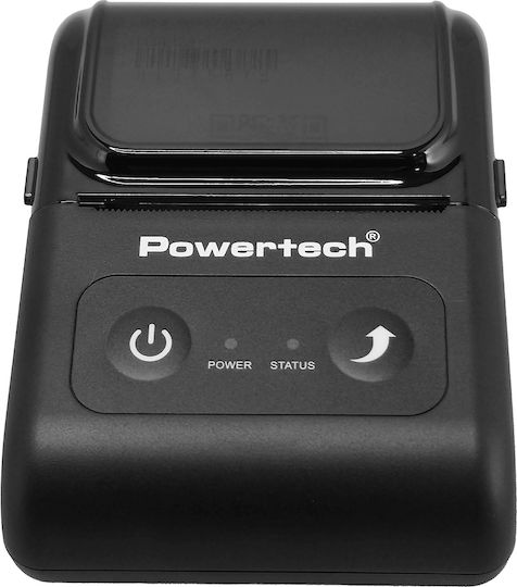 Powertech Θερμικός Εκτυπωτής Αποδείξεων Φορητός USB / Bluetooth