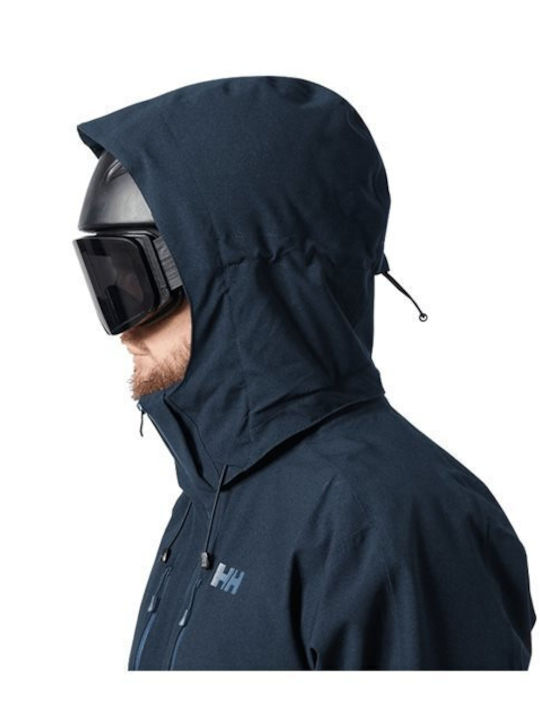 Helly Hansen Juniper 3.0 65598-597 Ανδρικό Μπουφάν για Σκι & Snowboard Navy Μπλε