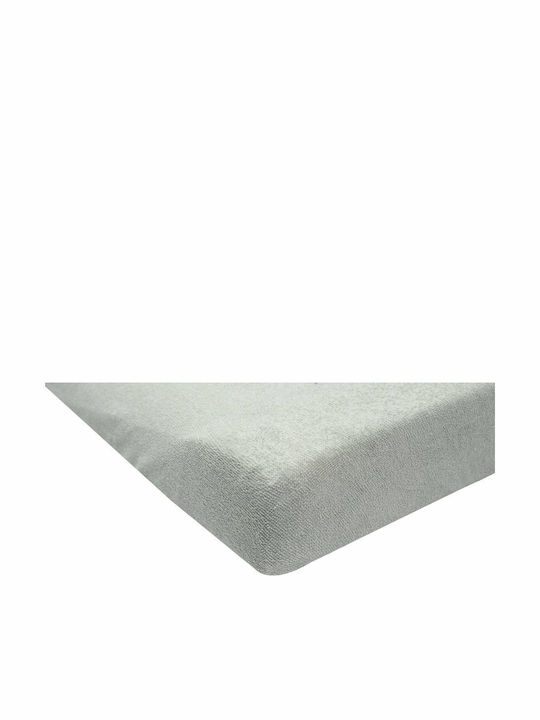 Trois Kilos Sept Changing Pad Cover made of Fabric Mint, Ecru 70x50cm