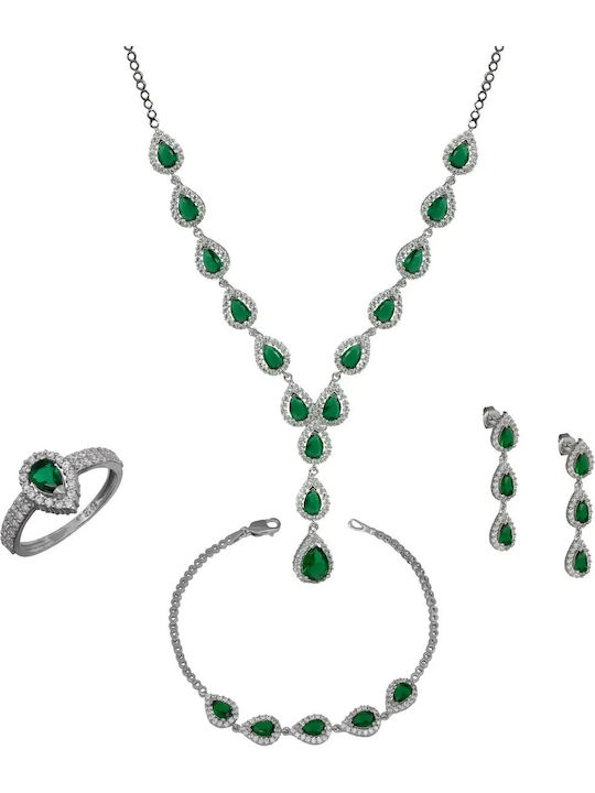 Jewelry Set from Silver