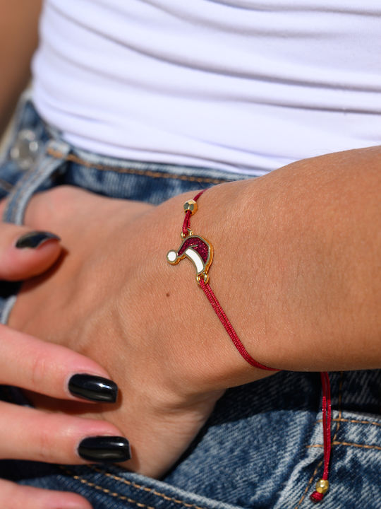 Handmade Kids Bracelet Lucky Charm Cap Zamac Gilded