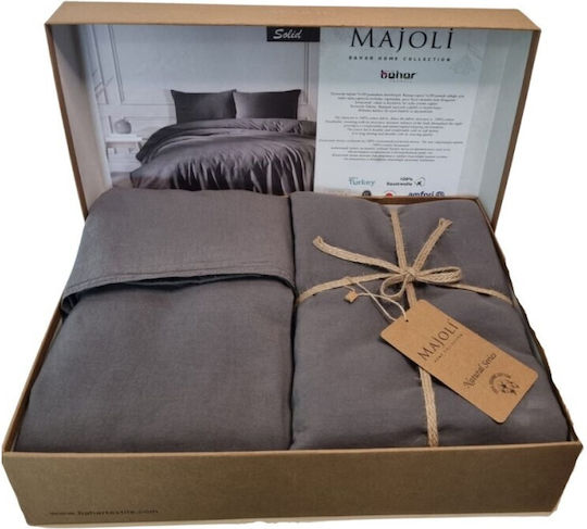 Majoli Bahar Set Single 160x220 Antracit