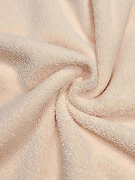 Bamboom Set De Baie Pentru Bebeluşi Cu Glugă Peach 75x75 Cm