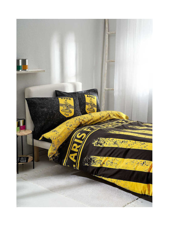 Vesta Home Σετ Σεντόνια Μονά Βαμβακερά Aris100 170x260cm 3τμχ