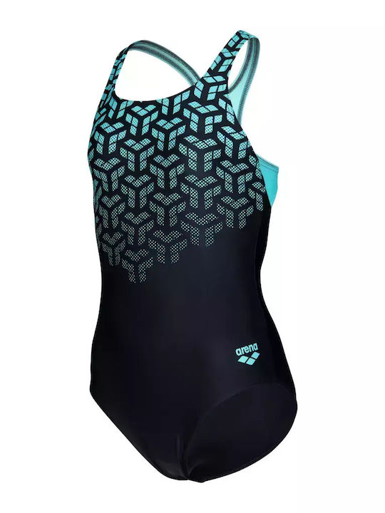 Arena Kids One-Piece Swimwear Black-ciel