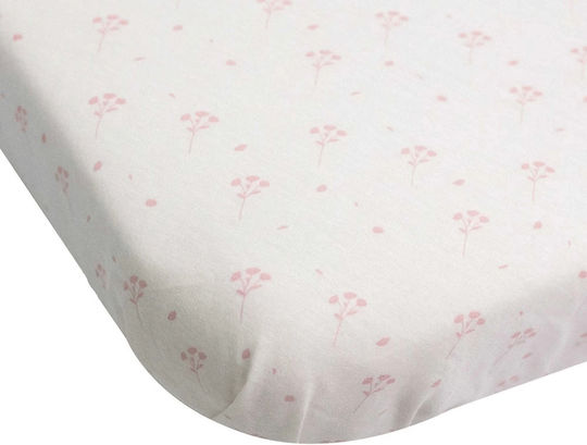Trois Kilos Sept Baby Sheets Set Cradle Cotton Fitted Multicolored 50x83cm