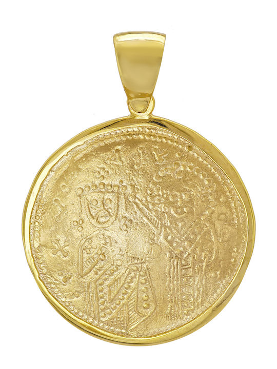 Kiriakos Gofas Μενταγιόν Κωνσταντινάτο Χρυσό 14K