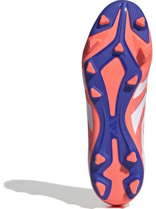 adidas Predator Club Ποδοσφαιρικά Παπούτσια με Τάπες FG/MG Πορτοκαλί