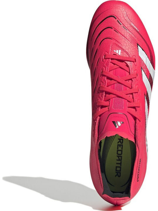 adidas Predator League Fußballschuhe mit Stollen Weiß