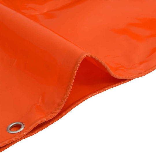 vidaXL Waterproof Tarpaulin 650gr/m² 3x2m. Heavy Duty Orange