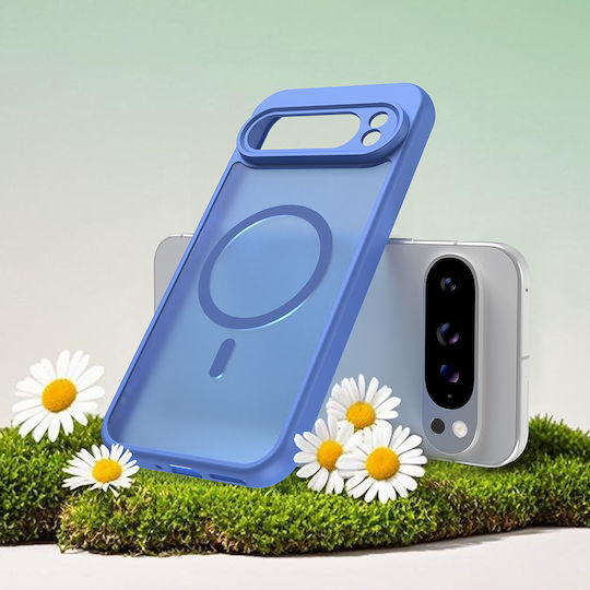Techsuit Halofrost II Umschlag Rückseite Kunststoff Hellblau (Google Pixel 10)
