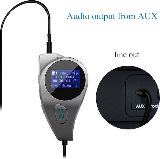 Pyramid FM Transmitter Αυτοκινήτου mit Bluetooth / USB / AUX
