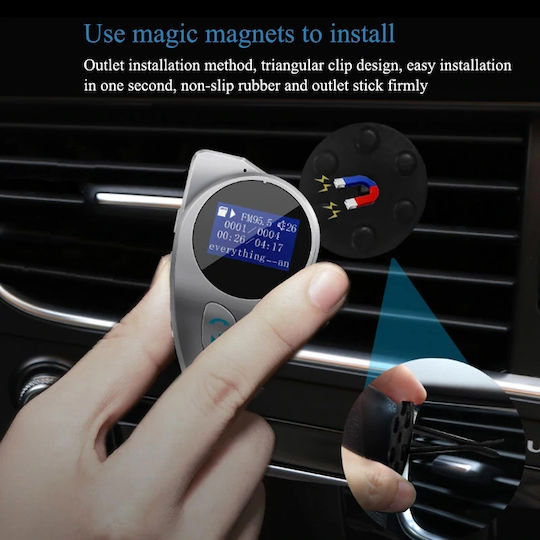 Pyramid FM Transmitter Αυτοκινήτου mit Bluetooth / USB / AUX