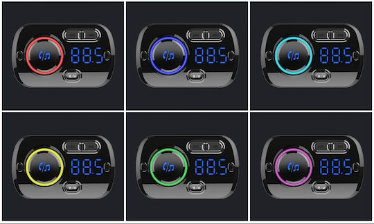 Pyramid FM Transmitter Αυτοκινήτου με Bluetooth / USB / MicroSD / AUX