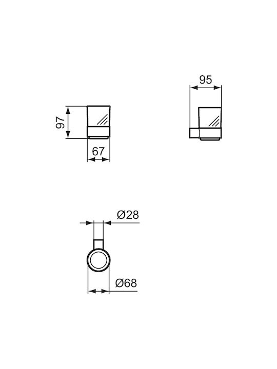 Ideal Standard Conca Cupa ei Gri