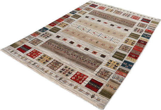 Balsan Oriental Kazak 580 Modern Cotton Bedroom Rugs Set Bone Beige P621505 3pcs