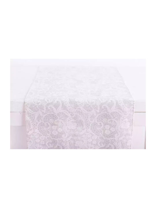 Beauty Home Runner Cu Dantelă Albă 32x150cm