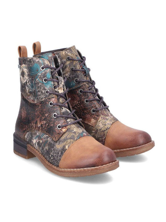 Stiefeletten Damen Braun