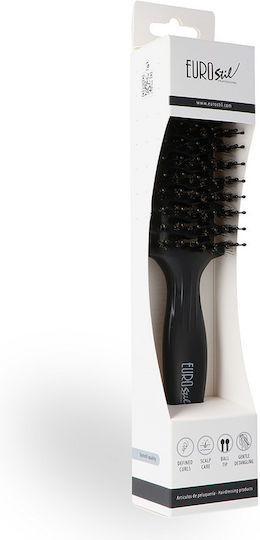 Salon Tech Четка За Коса Черна