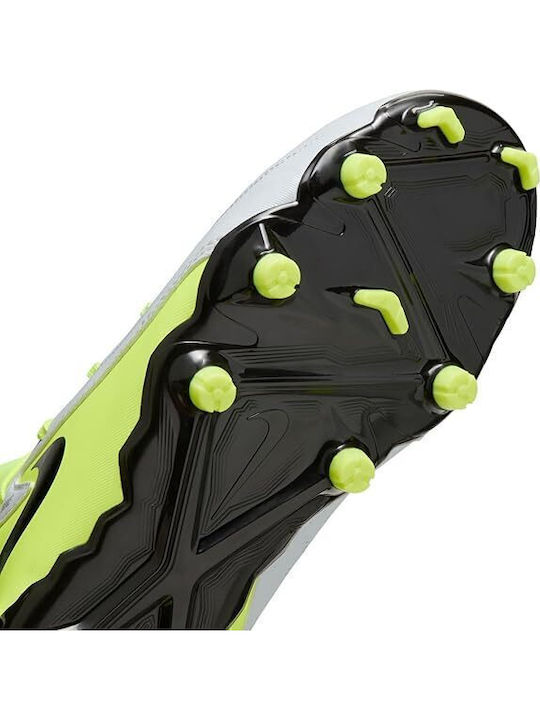 Phantom FG FJ2603 003 Kids Soccer Cleats Molded Silver