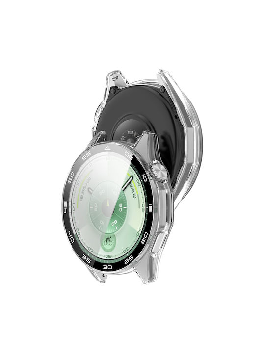 Techsuit Defense360 Pro Προστατευτικό Bezel σε Διάφανο χρώμα για Huawei Watch GT 6 46mm Techsuit Defense360 Pro Προστατευτικό Bezel σε Διάφανο χρώμα για Huawei Watch GT 6 46mm