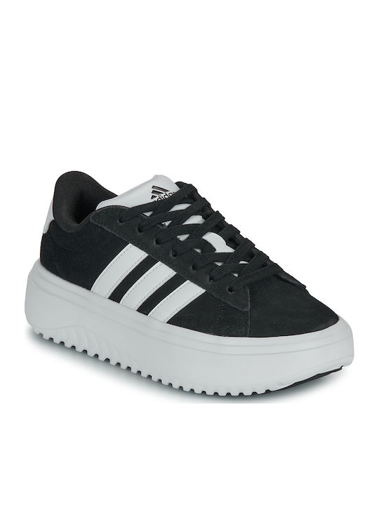 adidas Grand Court Platform Turnschuhe Schwarz adidas Grand Court Platform Turnschuhe Schwarz