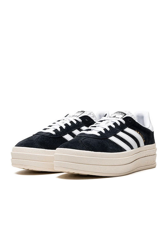 Gazelle Bold Γυναικεία Flatforms Sneakers Core Black / Cloud White / Core White