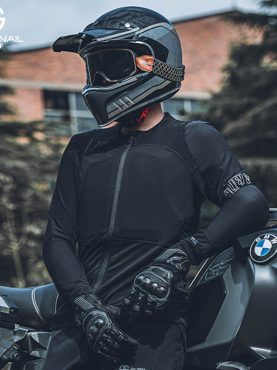 Alien Snail AT80 Rally Winter Men's Motorcycle Gloves Black