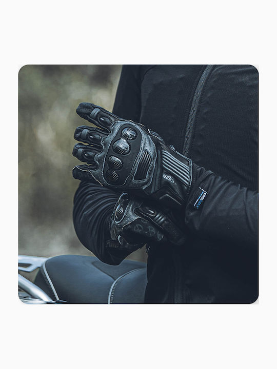 Alien Snail AT80 Rally Winter Men's Motorcycle Gloves Black