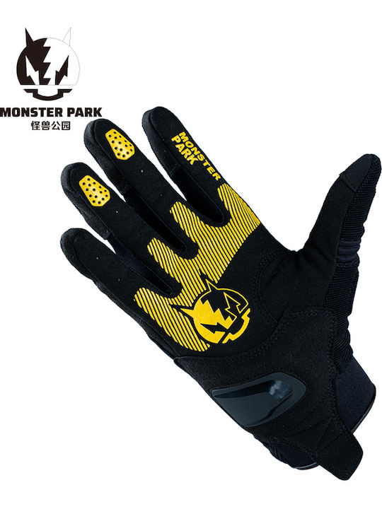 Monster Park SSG-001 Herren Handschuhe 4 Jahreszeiten Yellow / Gray Monster Park SSG-001 Herren Handschuhe 4 Jahreszeiten Yellow / Gray