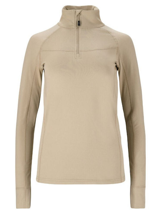 Damen Sport Top Simply Taupe