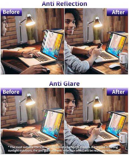Techsuit Visionprox Anti-Blue Light Laptop 15.6" 16:9 345 X 194mm Clear
