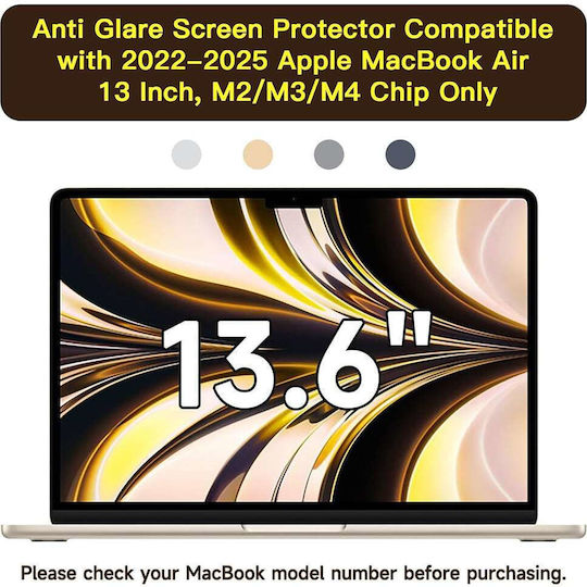 Techsuit Visionprox Anti-blue Light Macbook Air 13" 2025 Matte Clear