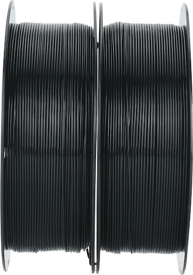 Creality3D PETG 3D Printer Filament 1.75mm Black 2kg 2pcs Spool