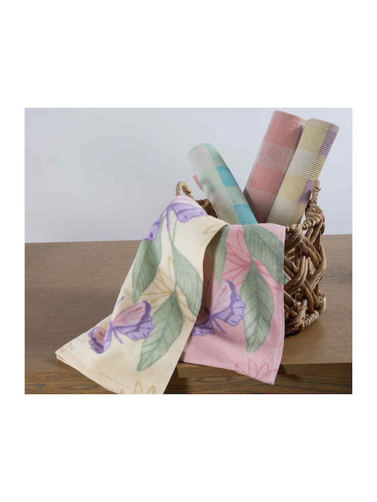 Nef-Nef Homeware Prosop de ceai din 100% Bumbac în Culoarea Portocaliu 40x60cm