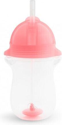 Munchkin Toddler Click Lock Cup Made of Pink Plastic 296ml for 12m+