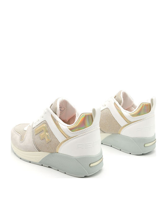Plugin Platinum Γυναικεία Sneakers Χρυσά