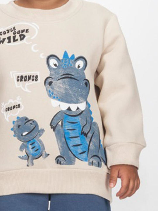 Kinder Sweatpants Set - Jogginganzug Ecru - Raf 2Stück