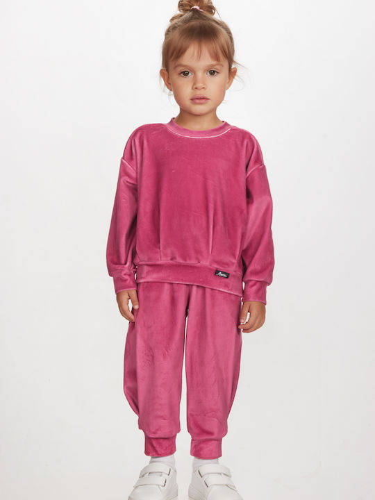 Kinder Sweatpants Set - Jogginganzug Pink
