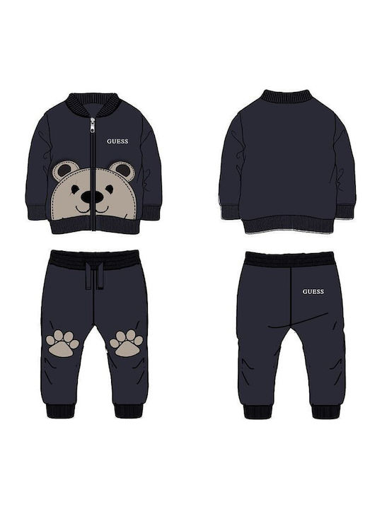 GUESSセット Guess Set Trening Pentru Copii Albastru 2 Bucăți I5YG11KA6R0-G7V2