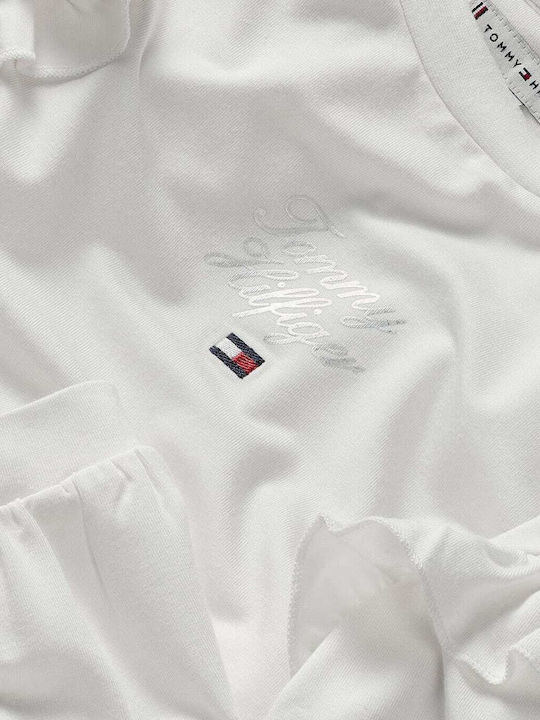Kids Long-Sleeved White Blouse
